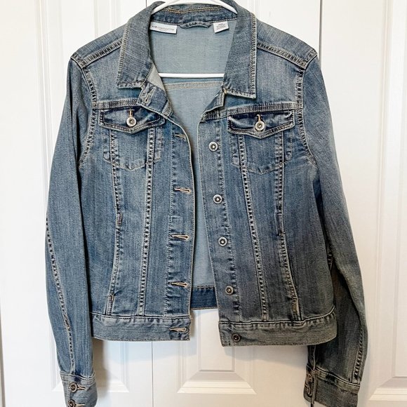 Liz Claiborne Jackets & Blazers - LIZ CLAIRBORNE JEAN JACKET SIZE MP